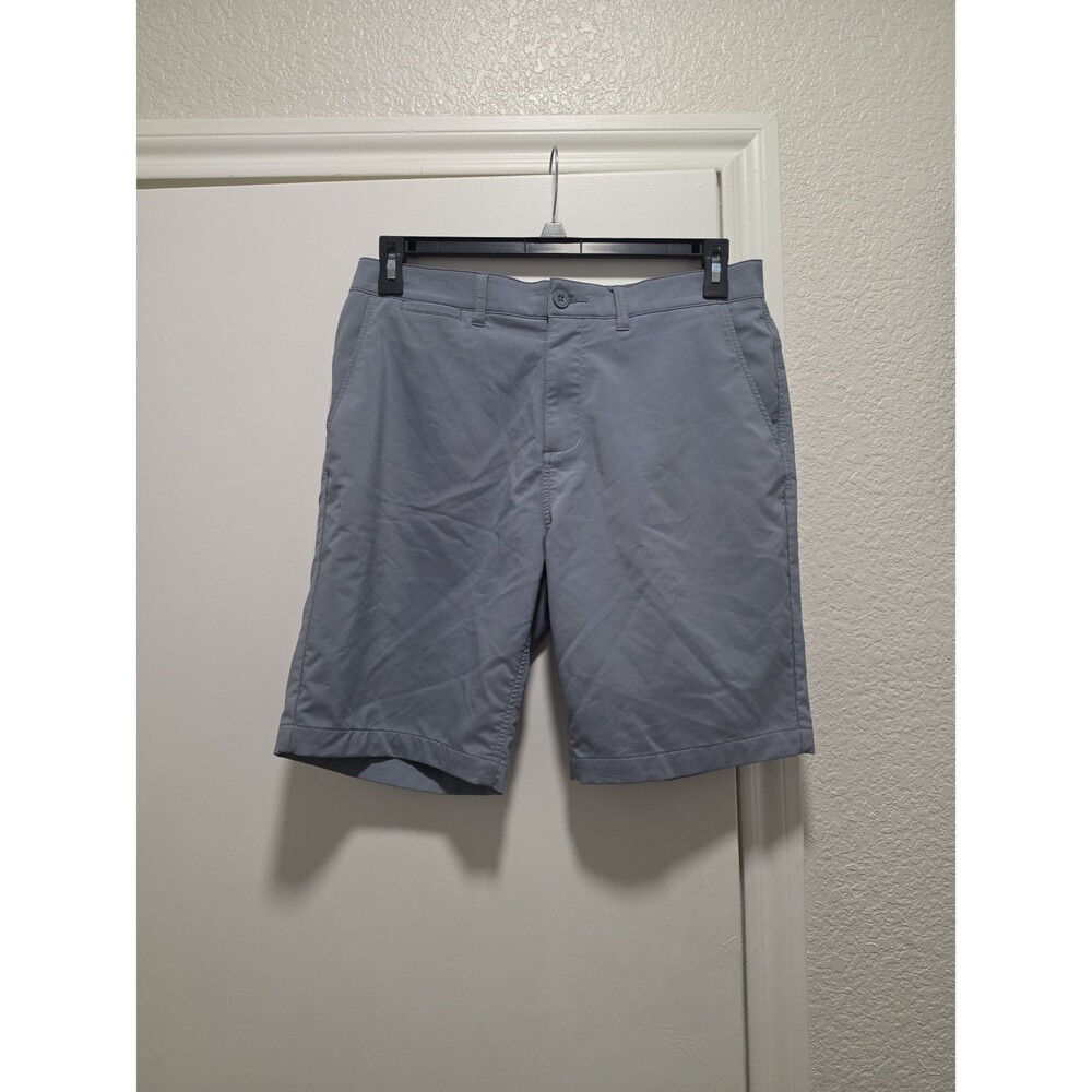 Johnnie-O Mulligan Shorts Men Size 32 Alloy Gray Prep-Formance Golf Casual